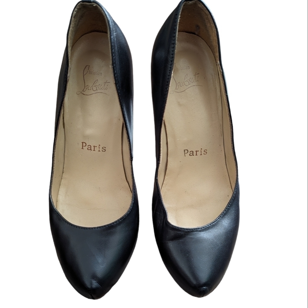 CHRISTIAN Louboutin Leather Pumps - Picture 8 of 16